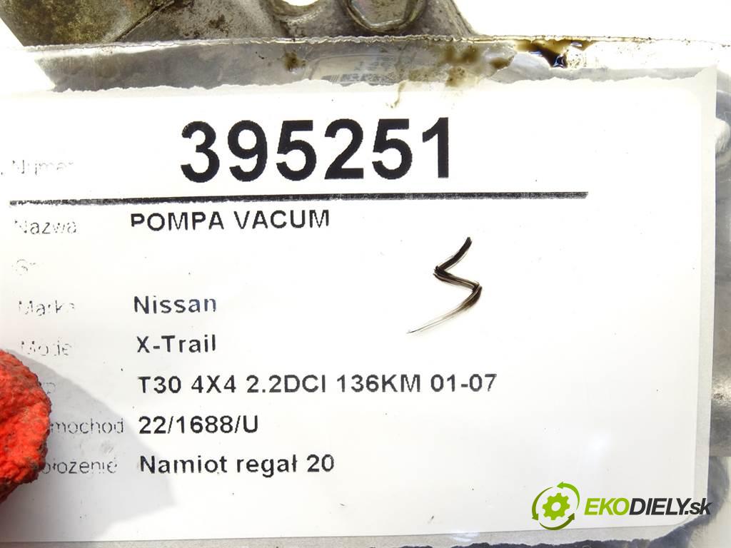 Nissan X-Trail  2006 100 kW T30 4X4 2.2DCI 136KM 01-07 2200 pumpa vakuová 14650AD200