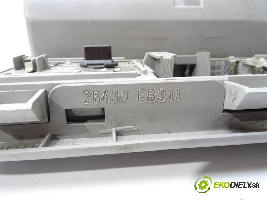 Nissan Navara III  2012 140 kW D40 LIFT 4WD 2.5DCI 190KM 05-14 2500 svetlo stropné 26430EB311 (Osvetlenie interiéru)