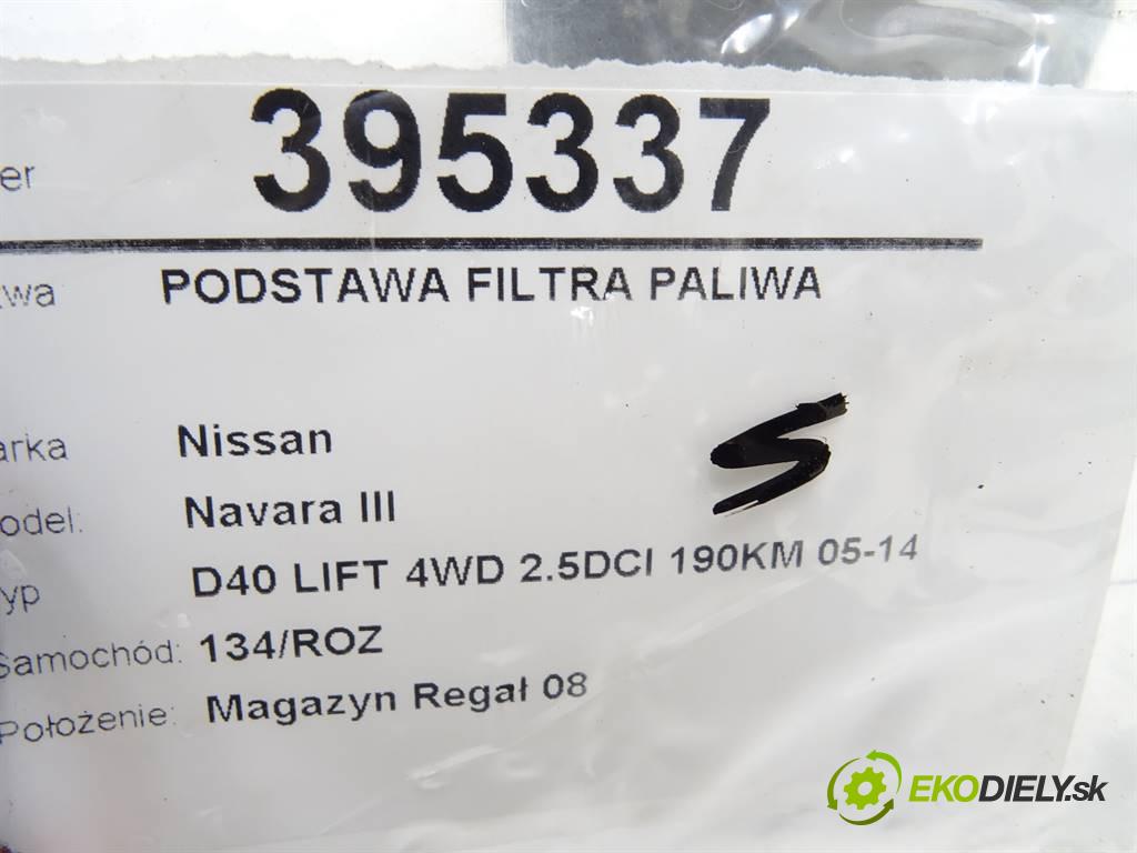 Nissan Navara III  2012 140 kW D40 LIFT 4WD 2.5DCI 190KM 05-14 2500 Obal filtra paliva  (Obaly filtrov paliva)