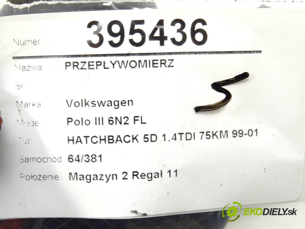 Volkswagen Polo III 6N2 FL  2000  HATCHBACK 5D 1.4TDI 75KM 99-01 1400 váha vzduchu 0281002318 (Váhy vzduchu)