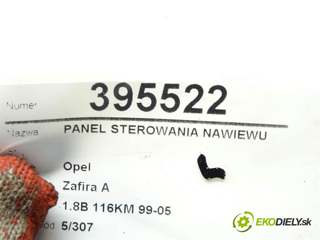Opel Zafira A  1999 85 kW 1.8B 116KM 99-05 1800 Panel ovládania kúrenia 56341 (Prepínače, spínače, tlačidlá a ovládače kúrenia)
