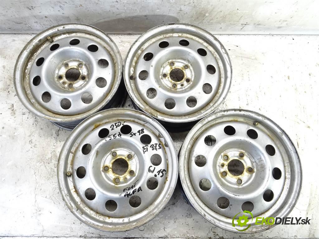 Fiat     15 6J 5X98 ET37,5  disky plechové 15  (Plechové)