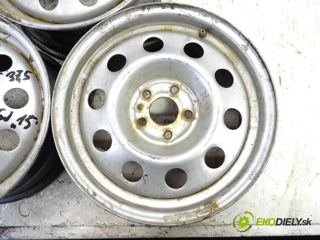 Fiat     15 6J 5X98 ET37,5  disky plechové 15  (Plechové)