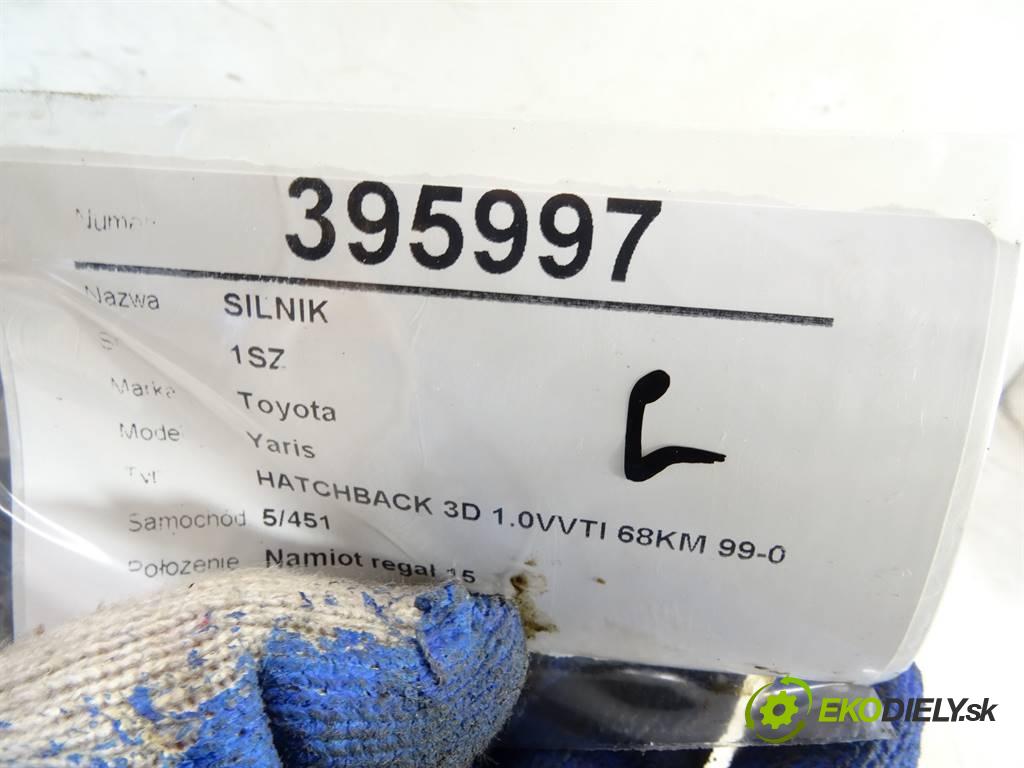 Toyota Yaris  1999 50 kW HATCHBACK 3D 1.0VVTI 68KM 99-03 1000 Motor 1SZ-FE (Motory (kompletné))