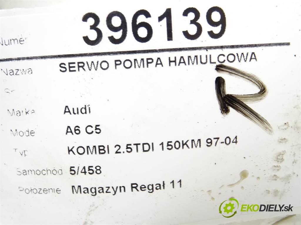 Audi A6 C5  1999 110 kW KOMBI 2.5TDI 150KM 97-04 2500 posilovač pumpa brzdová 8D0612105 (Posilovače brzd)