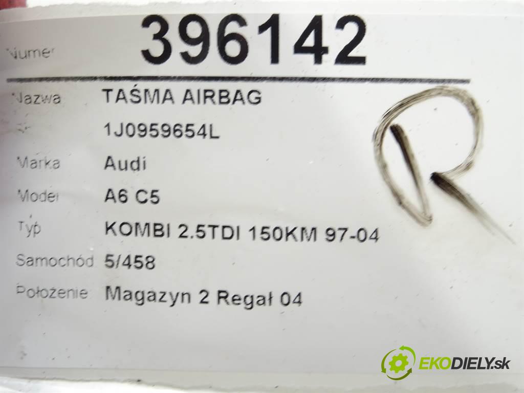 Audi A6 C5  1999 110 kW KOMBI 2.5TDI 150KM 97-04 2500 Krúžok, slimák airbag 1J0959654L (Airbagy)