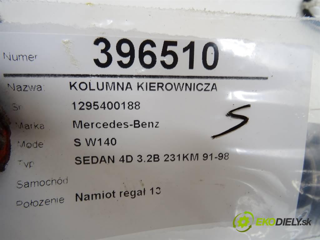 Mercedes-Benz S W140    SEDAN 4D 3.2B 231KM 91-98  Hriadeľ, tyč volantu 1295400188 (Tyče riadenia (volantu))