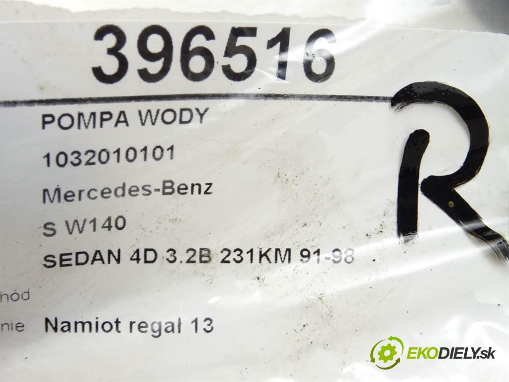 Mercedes-Benz S W140    SEDAN 4D 3.2B 231KM 91-98  Pumpa vody R1032010101 (Vodné pumpy)