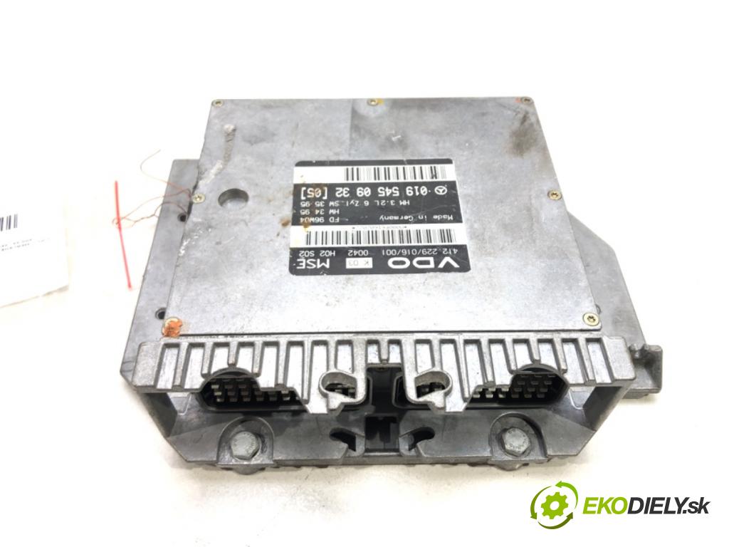 MERCEDES-BENZ KLASA S (W140) 1991 - 1998    300 SE, SEL/S320 (140.032, 140.033) 170 kW [231 KM  riadiaca jednotka Motor 0195450932 (Riadiace jednotky)