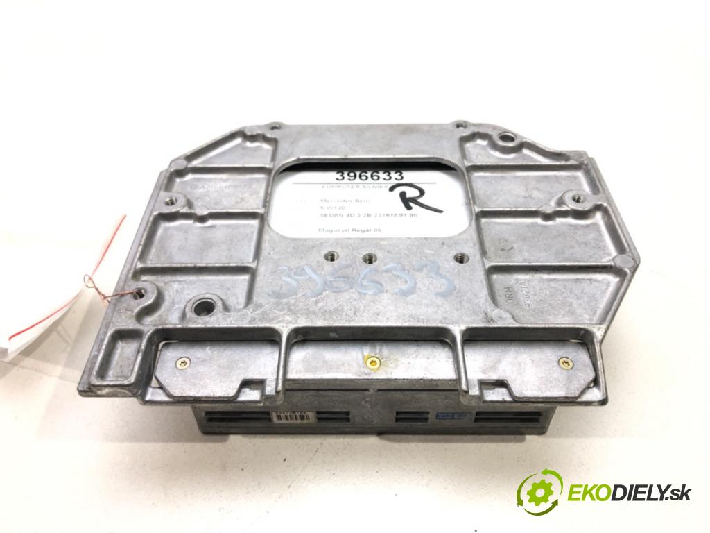 MERCEDES-BENZ KLASA S (W140) 1991 - 1998 300 SE, SEL/S320 (140.032, 140.033) 170 kW [231 KM riadiaca jednotka Motor 0195450932 (Riadiace jednotky)
