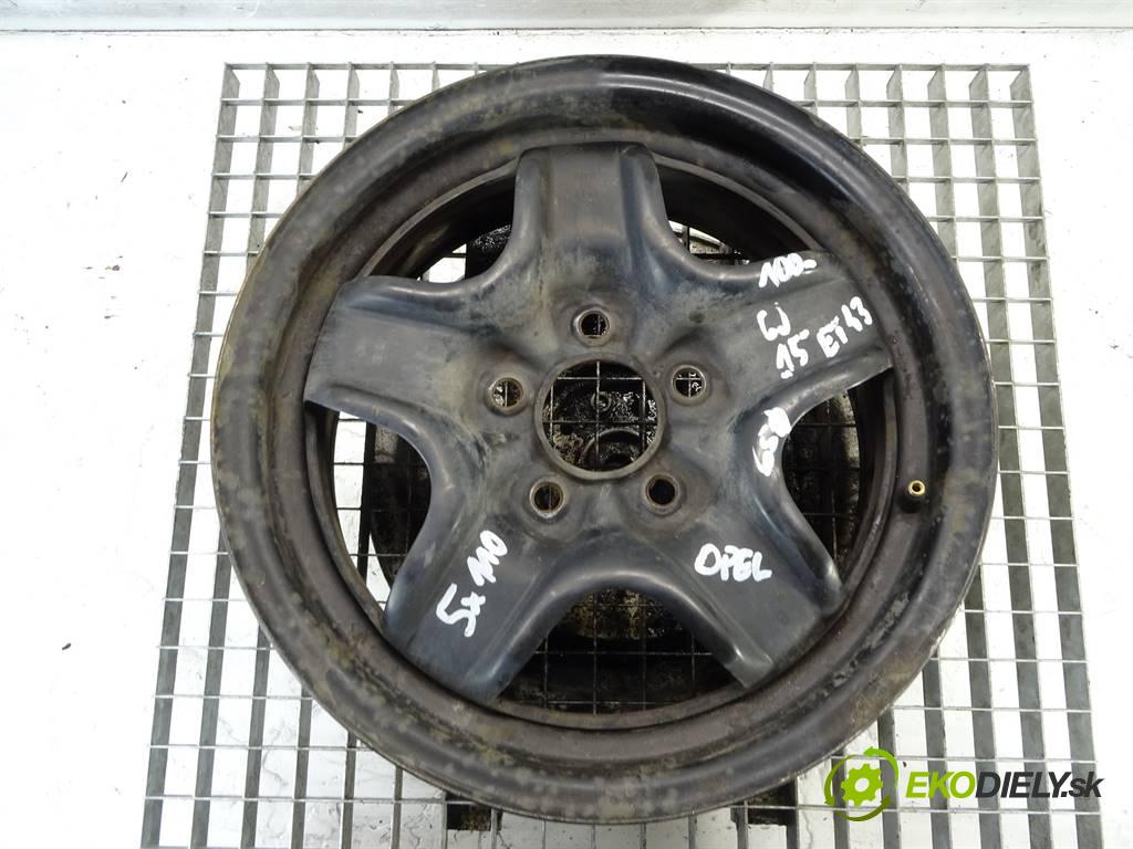 Opel     15 6J 5X110 ET43  disk (OCEL 15  (Plechové)