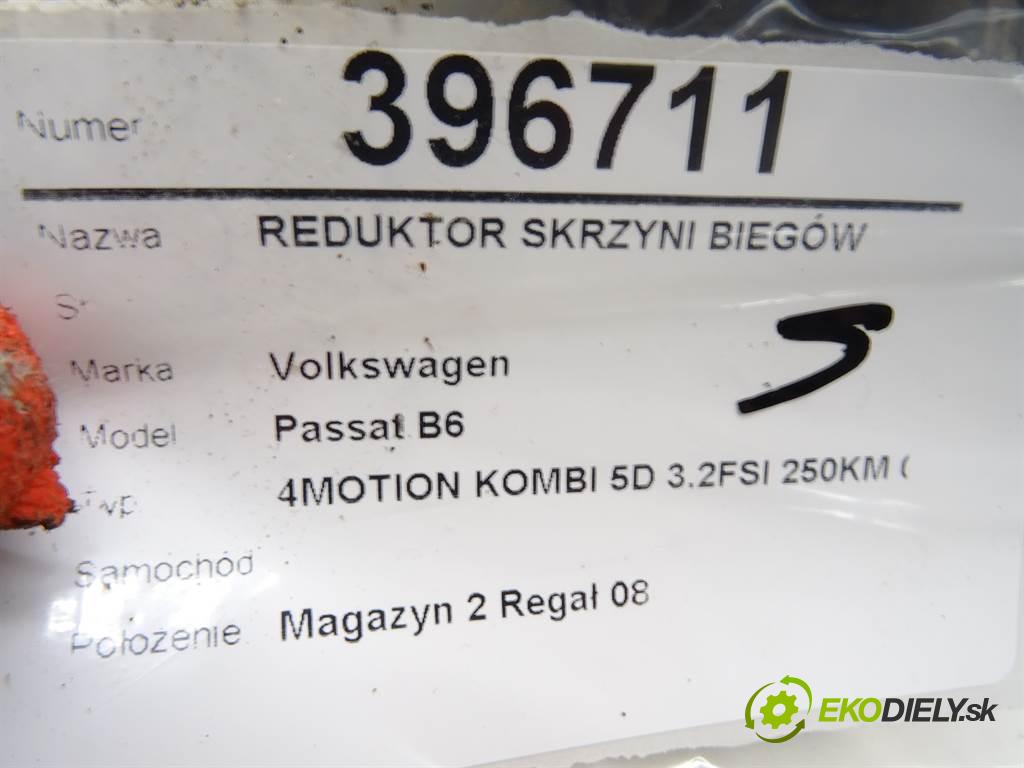Volkswagen Passat B6    4MOTION KOMBI 5D 3.2FSI 250KM 05-10  Reduktor převodovky 02M409053AT