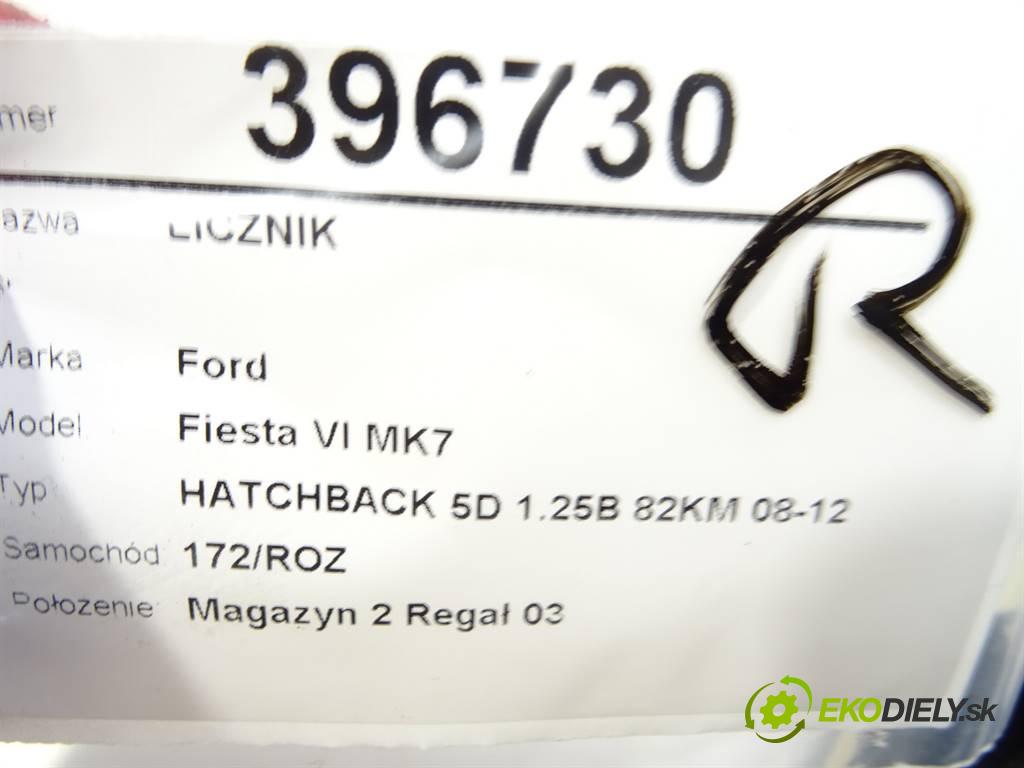 Ford Fiesta VI MK7  2010 60 kW HATCHBACK 5D 1.25B 82KM 08-12 1200 Prístrojovka 8A6T-10549-AM (Prístrojové dosky, displeje)