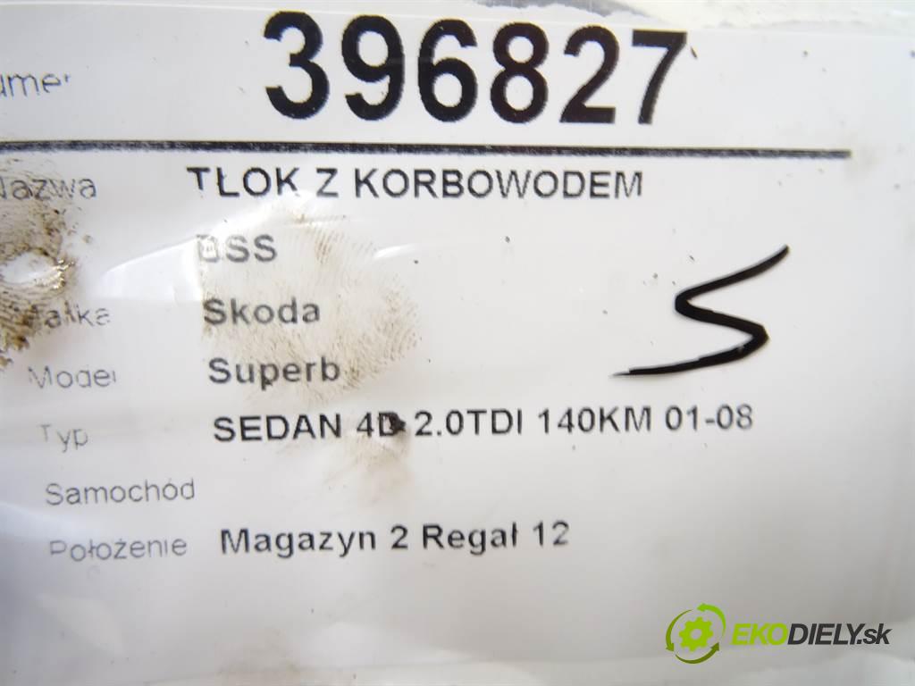 Skoda Superb    SEDAN 4D 2.0TDI 140KM 01-08  PIEST: ojnica BSS (Piesty)