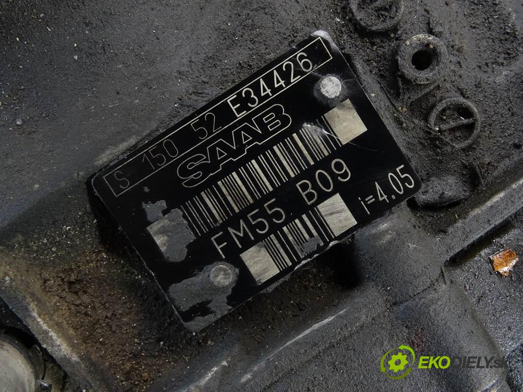 Saab 9-5  2005 110 kW KOMBI 5D 2.0T 150KM 97-05 2000 Prevodovka FM55B09 (Prevodovky)