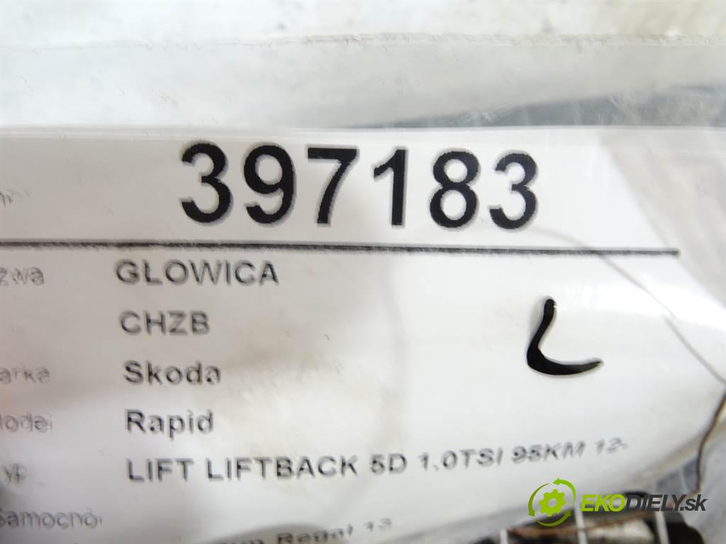 Skoda Rapid    LIFT LIFTBACK 5D 1.0TSI 95KM 12-19  hlava válců CHZB
