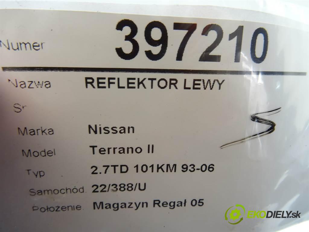 Nissan Terrano II  1994  2.7TD 101KM 93-06 2700 světlomet levý