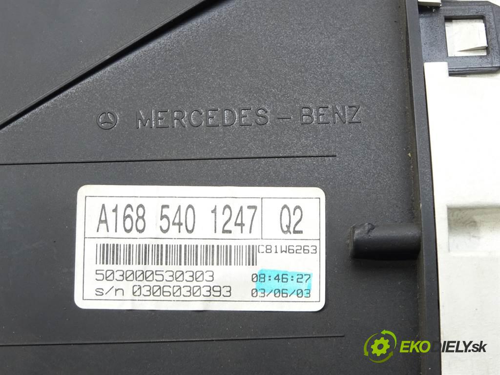 Mercedes-Benz W168    1.7CDI  Prístrojovka A1685401247 (Prístrojové dosky, displeje)