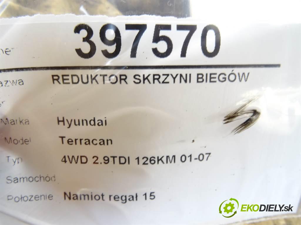 Hyundai Terracan    4WD 2.9TDI 126KM 01-07  Reduktor prevodovky