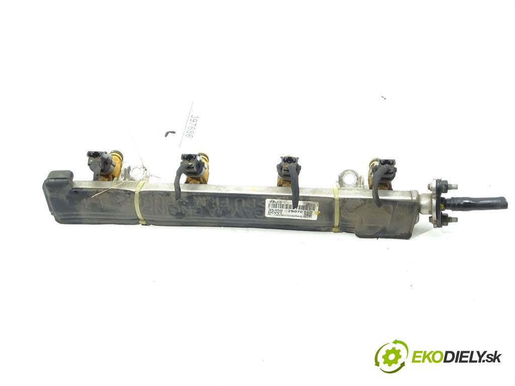 Hyundai Elantra VI  2017 93,8 SEDAN 4D 1.6B 128KM 15-20 1600 Lišta vstrekovacia Vstrekovacie ventily 35310-2B020 (Vstrekovacie lišty)