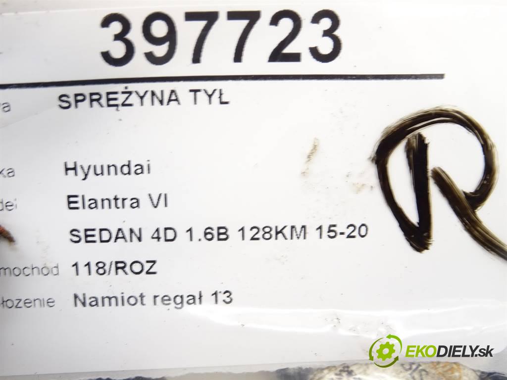 Hyundai Elantra VI  2017 93,8 SEDAN 4D 1.6B 128KM 15-20 1600 Pružina zad 55355-F2150 (Ostatné)