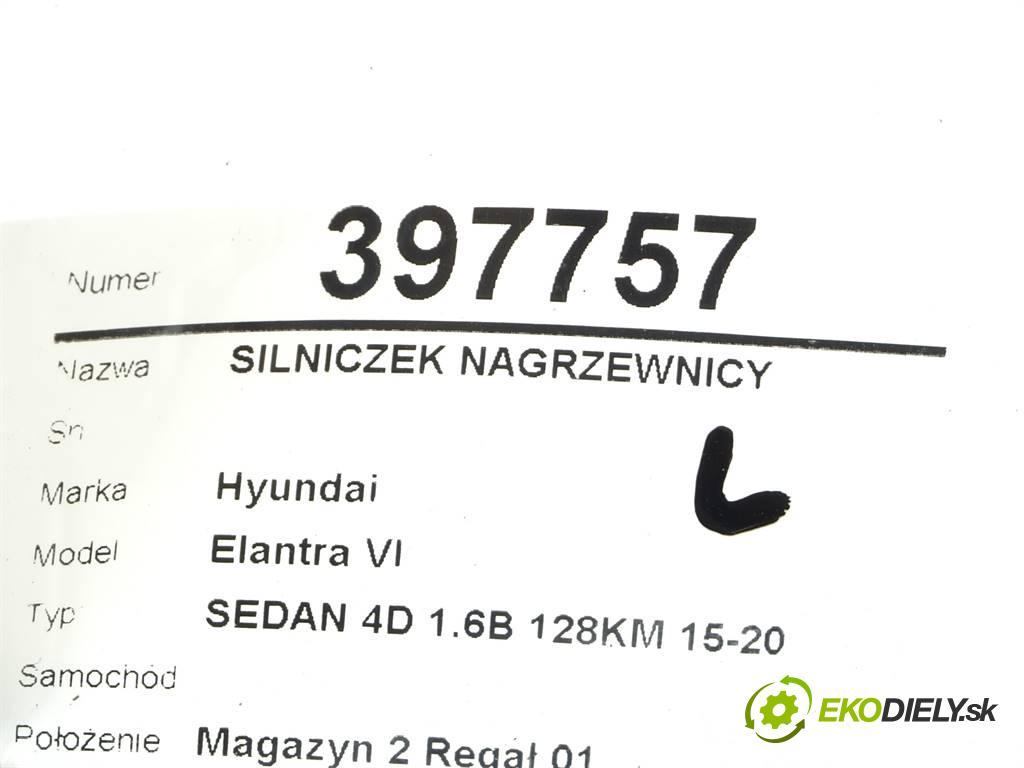 Hyundai Elantra VI    SEDAN 4D 1.6B 128KM 15-20  Motorček kúrenia D332-EDFAA02 (Motorčeky kúrenia)