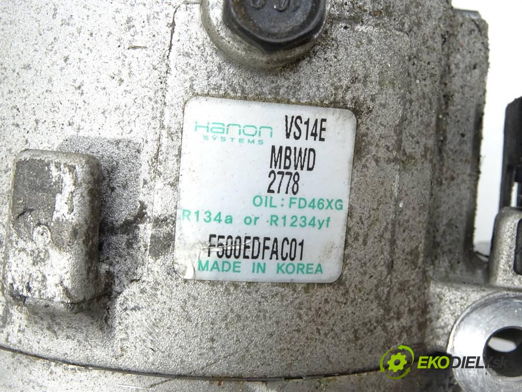 Hyundai Elantra VI    SEDAN 4D 1.6B 128KM 15-20  kompresor klimatizace F500EDFAC01 (Kompresory)