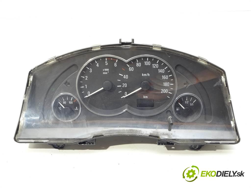 Opel Meriva  2004 74 kW 1.7CDTI 100KM 02-10 1700 Prístrojovka 13173381XT (Prístrojové dosky, displeje)