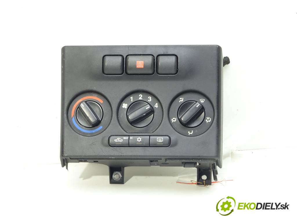 Opel Zafira A  2001 74 kW 2.0DTI 101KM 99-05 2000 Panel ovládania kúrenia 024420732 (Prepínače, spínače, tlačidlá a ovládače kúrenia)