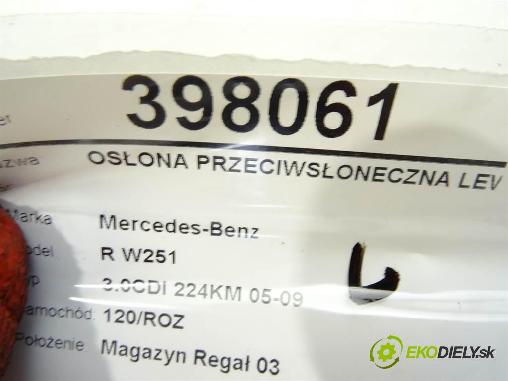 Mercedes-Benz R W251  2006 165 kW 3.0CDI 224KM 05-09 3000 Clona slnečná ľavá strana  (Ostatné)