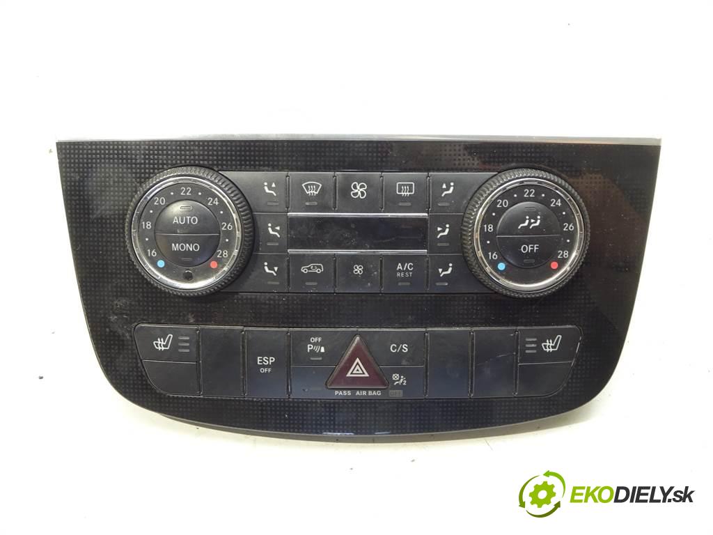 Mercedes-Benz R W251  2006 165 kW 3.0CDI 224KM 05-09 3000 Panel ovládania kúrenia A2518208189 (Prepínače, spínače, tlačidlá a ovládače kúrenia)