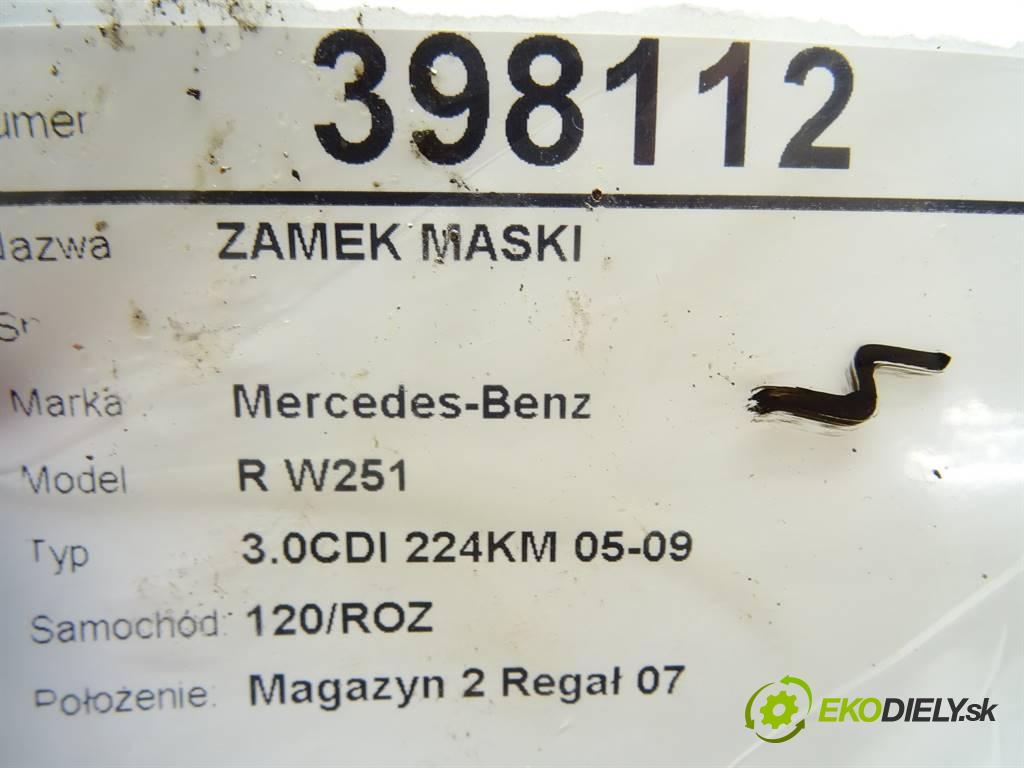 Mercedes-Benz R W251  2006 165 kW 3.0CDI 224KM 05-09 3000 zámok kapoty A2198800060