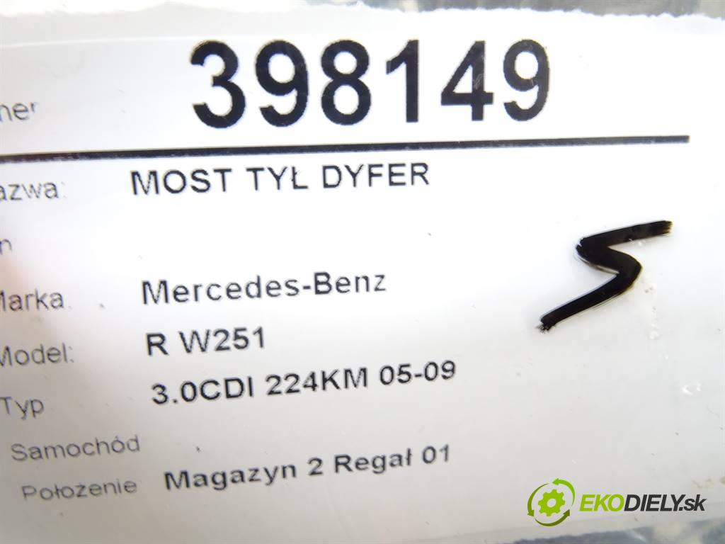Mercedes-Benz R W251    3.0CDI 224KM 05-09  Most zad ,diferenciál 4460310033 (Zadné)