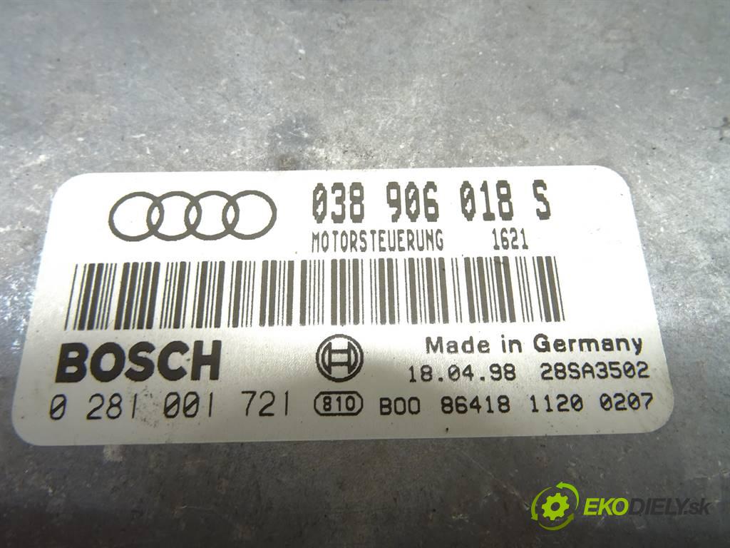Audi A4 B5  1998 85 kW SEDAN 4D 1.9TDI 110KM 94-01 1900 riadiaca jednotka Motor 038906018S (Riadiace jednotky)