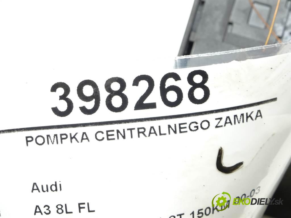 Audi A3 8L FL  2001 110 kW HATCHBACK 5D 1.8T 150KM 00-03 1800 pumpa centrálneho zámku 8D0862257B (Riadiace jednotky centrálneho zámku)