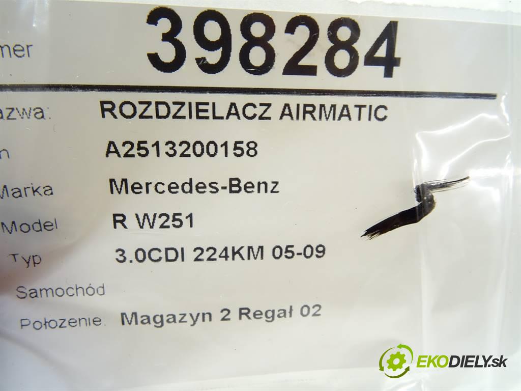 Mercedes-Benz R W251    3.0CDI 224KM 05-09  rozdělovač AIRMATIC A2513200158