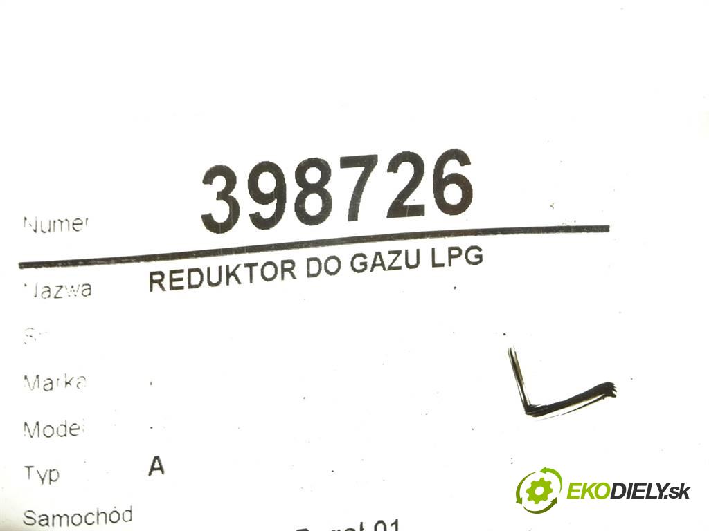 . .    A  Reduktor do plynového pedálu LPG  (LPG)