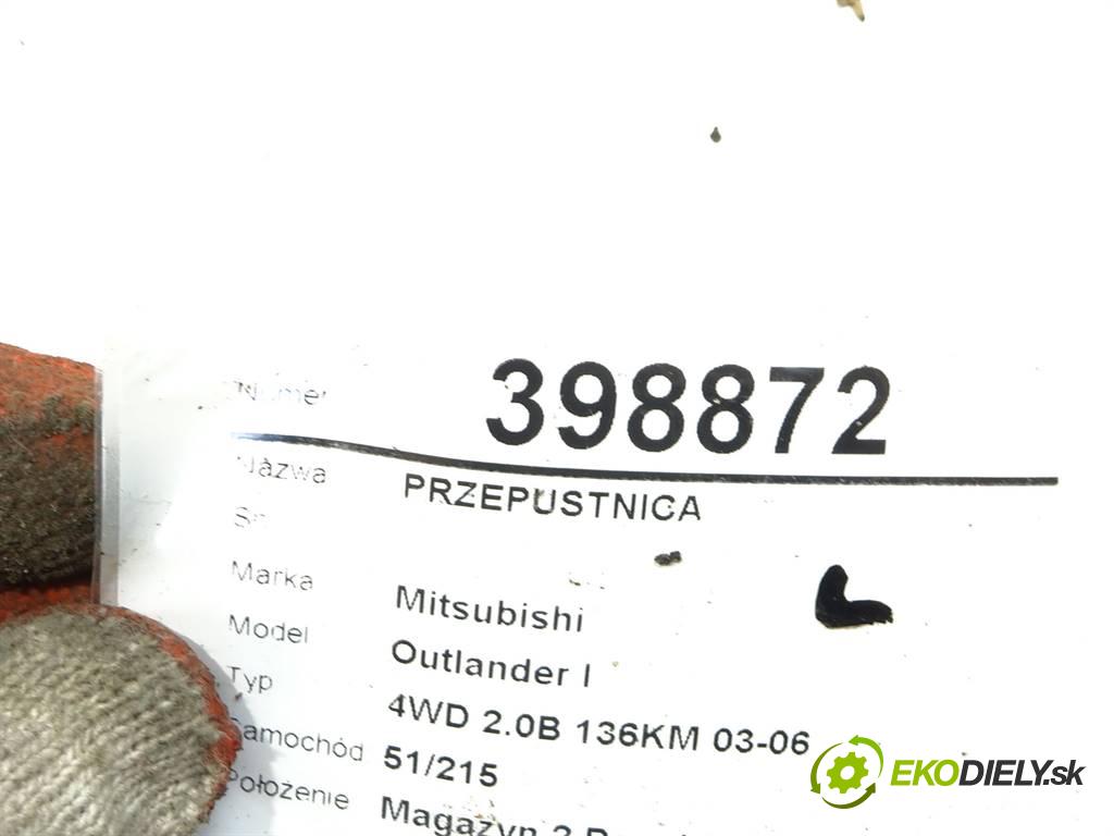 Mitsubishi Outlander I  2003 100 kW 4WD 2.0B 136KM 03-06 2000 Škrtiaca klapka  (Škrtiace klapky)