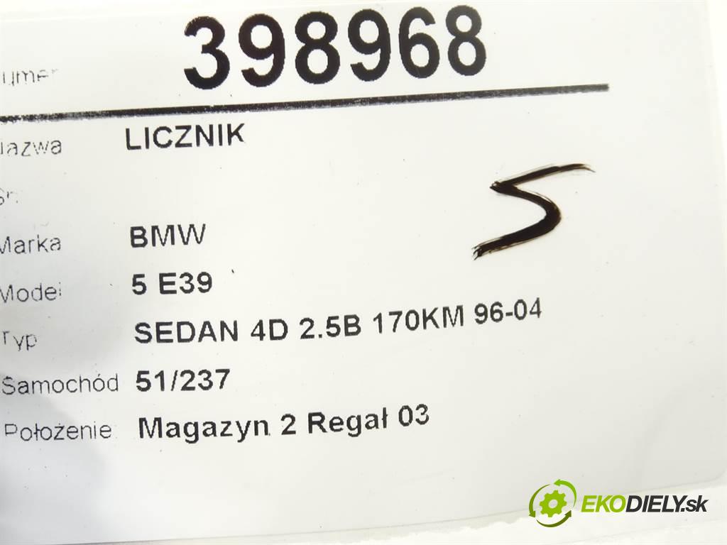 BMW 5 E39  1998  SEDAN 4D 2.5B 170KM 96-04 2500 Prístrojovka 8375669 (Prístrojové dosky, displeje)