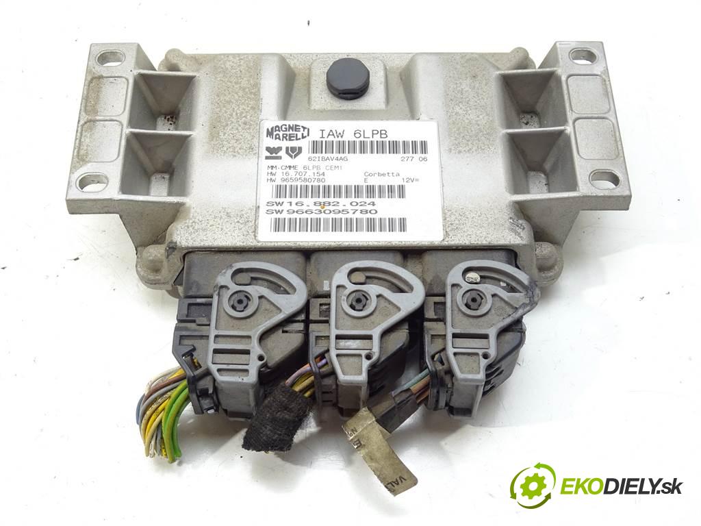 Peugeot 407 SW  2006 103kW KOMBI 5D 2.0B 140KM 04-11 1997 riadiaca jednotka Motor 9663095780 (Riadiace jednotky)