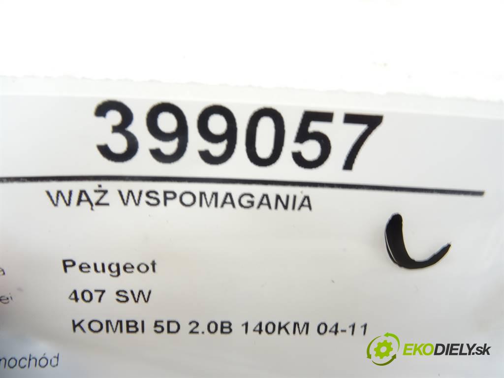 Peugeot 407 SW    KOMBI 5D 2.0B 140KM 04-11  hadice servočerpadlo  (Komponenty posilovače řízení)