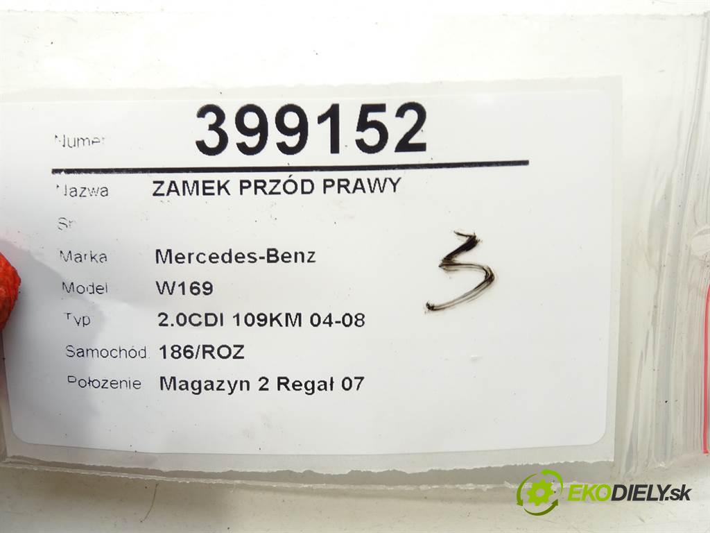 Mercedes-Benz W169  2005 80 kW 2.0CDI 109KM 04-08 2000 zámok přední část pravý 1697202835