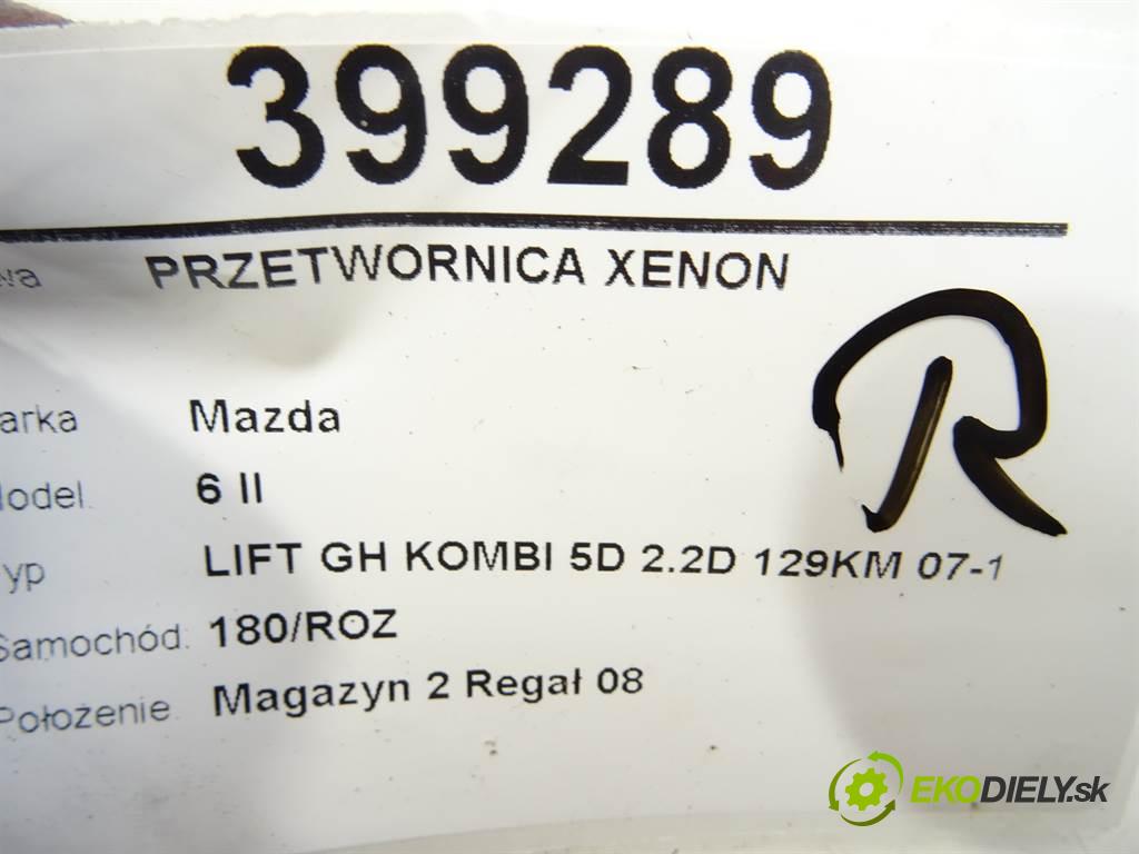 Mazda 6 II  2012 95 kW LIFT GH KOMBI 5D 2.2D 129KM 07-12 2200 Menič XENON LEKA00L (Riadiace jednotky xenónu)