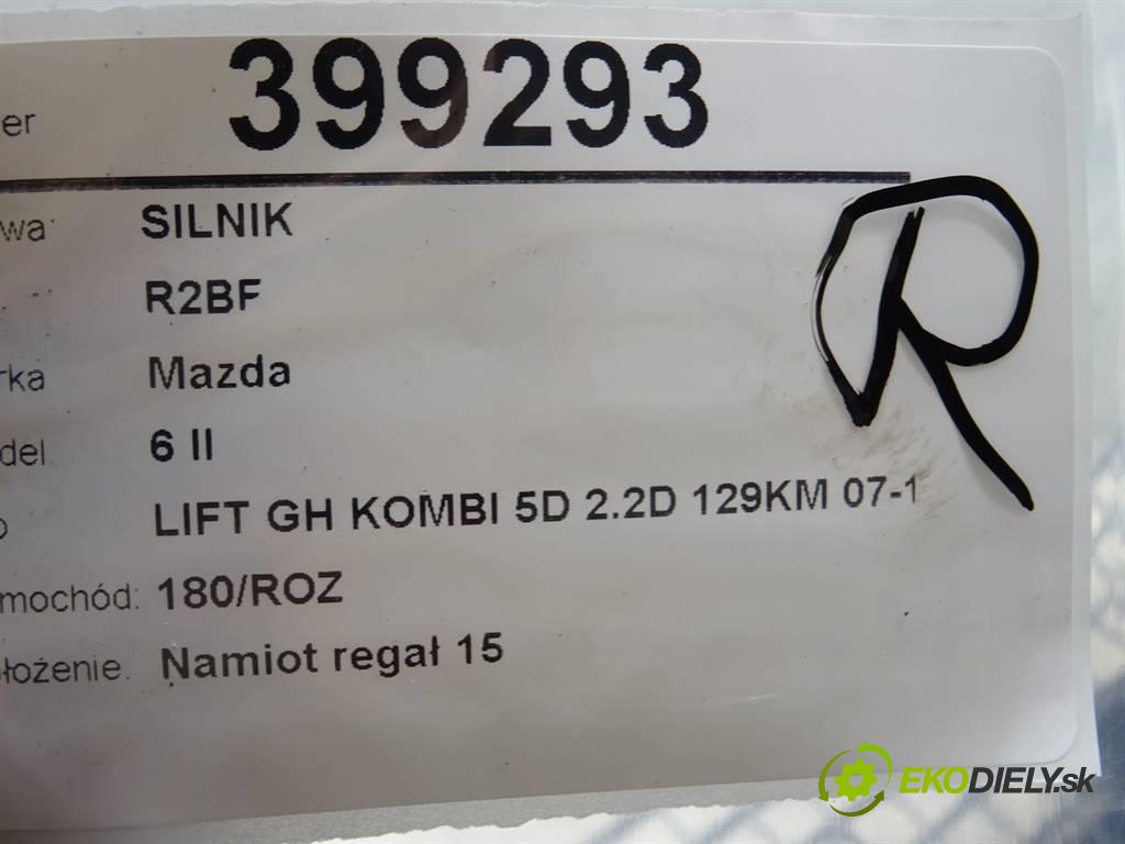 Mazda 6 II  2012 95 kW LIFT GH KOMBI 5D 2.2D 129KM 07-12 2200 Motor R2BF (Motory (kompletné))