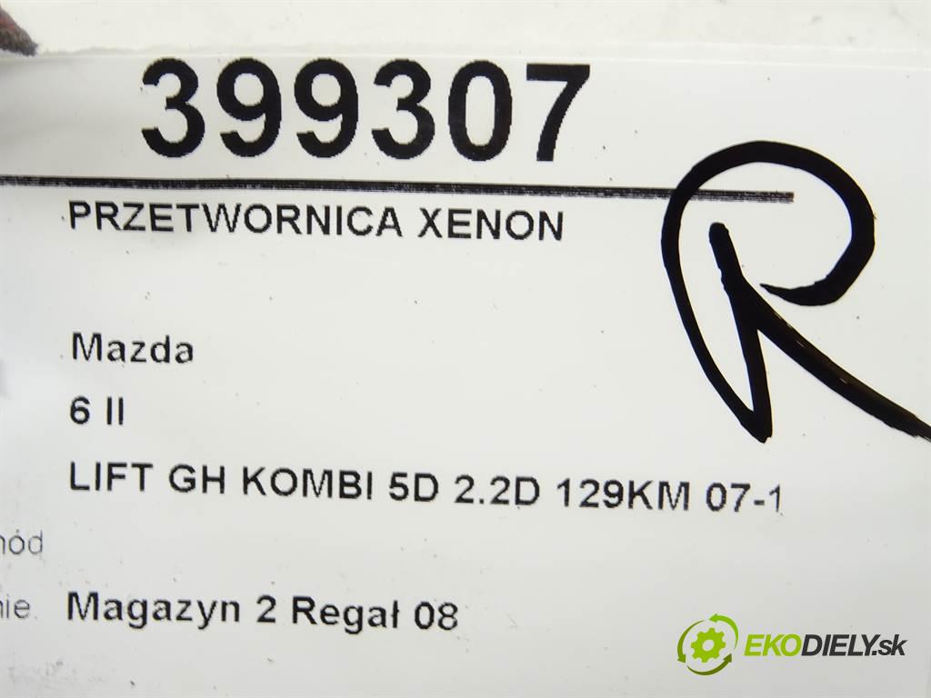 Mazda 6 II    LIFT GH KOMBI 5D 2.2D 129KM 07-12  Menič XENON LEKA00L (Riadiace jednotky xenónu)