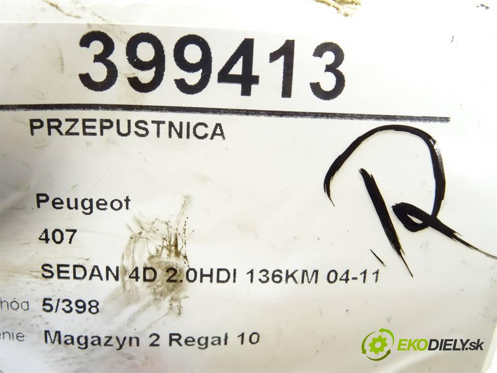 Peugeot 407  2008  SEDAN 4D 2.0HDI 136KM 04-11 2000 Škrtiaca klapka 9684269380 (Škrtiace klapky)
