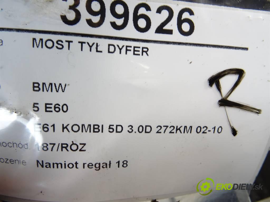 BMW 5 E60  2005 200 kW E61 KOMBI 5D 3.0D 272KM 02-10 3000 Most zad ,diferenciál 7542512 2.56 (Zadné)