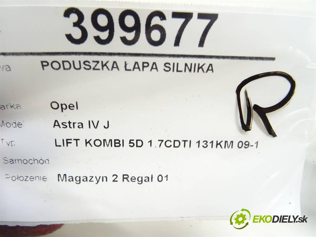 Opel Astra IV J    LIFT KOMBI 5D 1.7CDTI 131KM 09-19  AirBag Držiak Motor  (Držiaky motora)