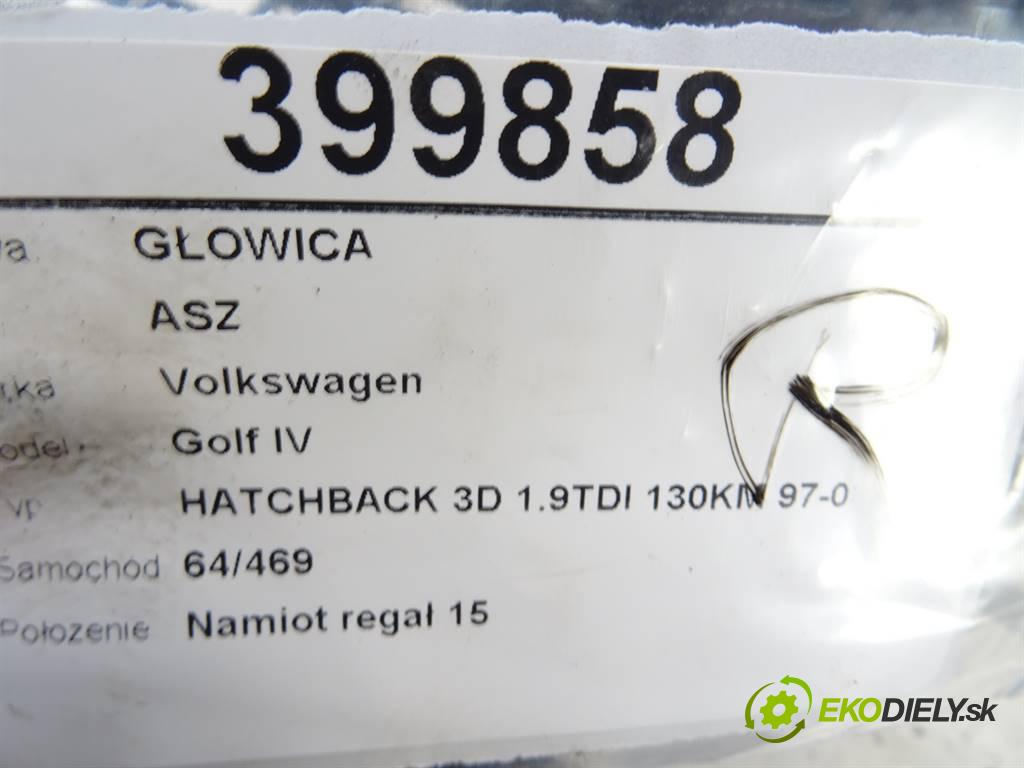 Volkswagen Golf IV  2002 96 kW HATCHBACK 3D 1.9TDI 130KM 97-03 1900 Hlava valcov ASZ (Hlavy valcov)
