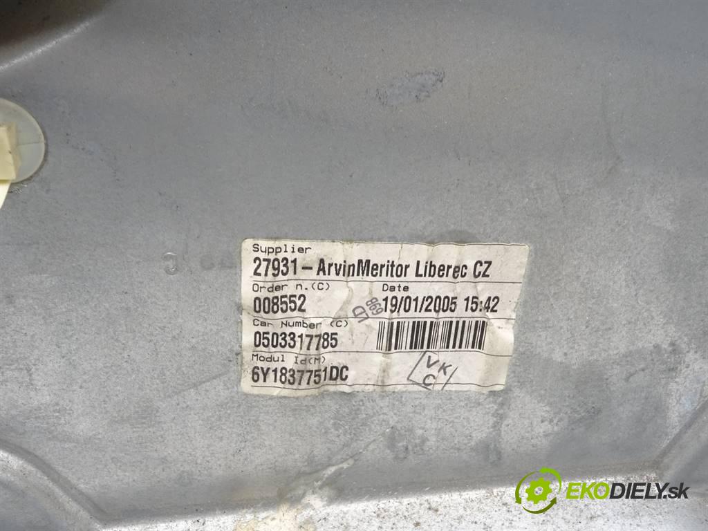 Skoda Fabia  2005 47 kW KOMBI 1.9SDI 64KM 99-07 1900 mechanismus okna přední část levý 6Y1959801